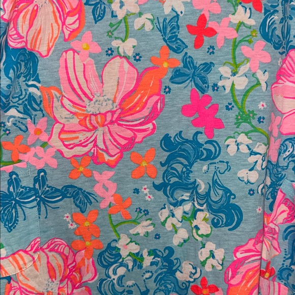 Lilly Pulitzer Girls Dress - Pink and Blue - Picture 3 of 6